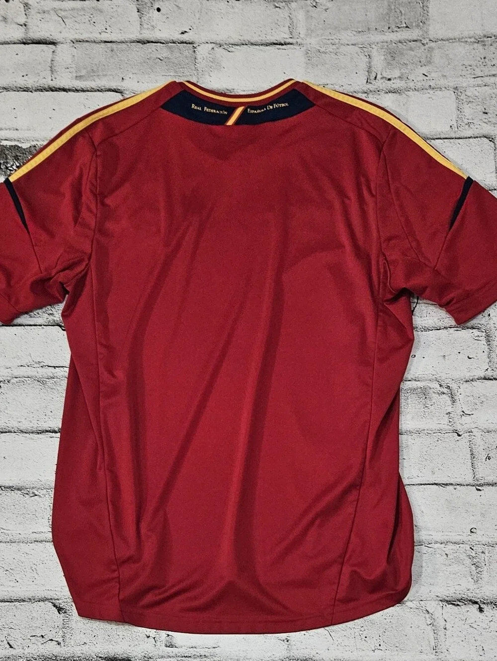 Adidas Spain Home Soccer Jersey XL ClimaCool Euro Champions